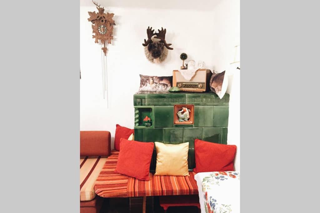 Gemuetliches Ferienhaus Am Waldrand Tropolach Luaran gambar